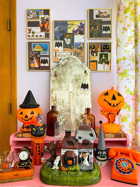 vintage halloween decorations|old style halloween decorations.